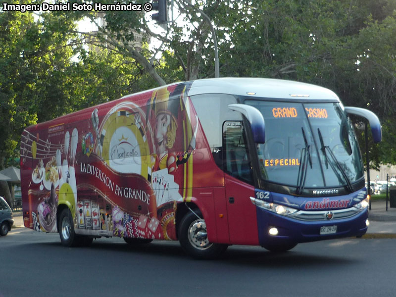 Marcopolo Viaggio G7 1050 / Mercedes Benz O-500R-1830 / Nueva Andimar (Al servicio de Casino Monticello)