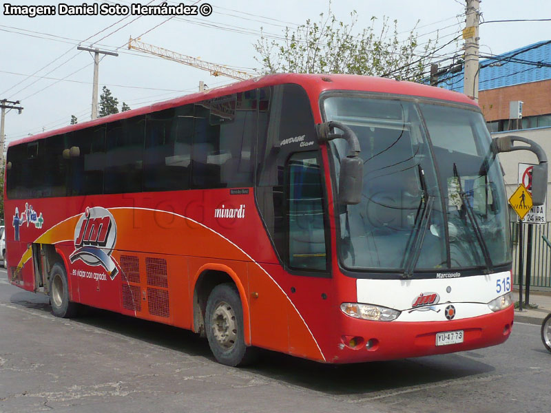 Marcopolo Andare Class 1000 / Mercedes Benz O-500RS-1636 / Buses JM (Al servicio de CODELCO División Andina)