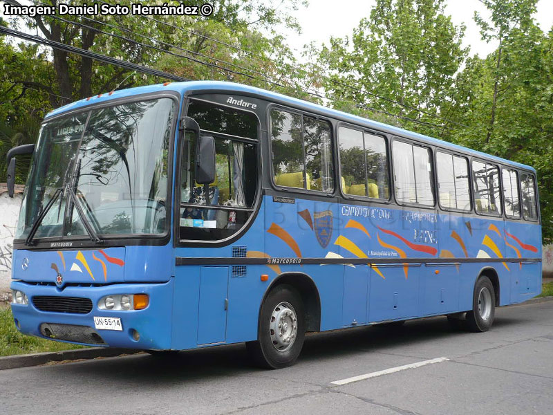 Marcopolo Andare / Mercedes Benz OF-1721 / I. M. de Paine (Región Metropolitana)