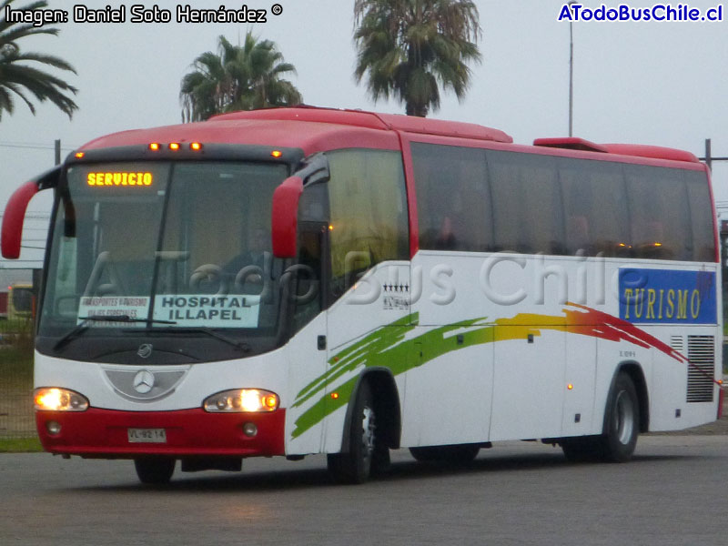 Irizar Century II 3.70 / Mercedes Benz O-400RSE / Turismo Aguilera (Al servicio del S.S. Coquimbo)