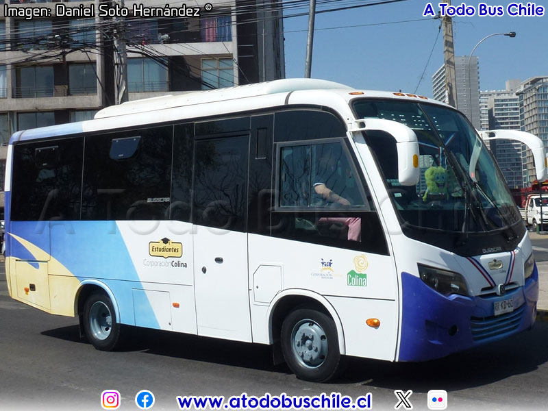 Busstar Optimuss / Chevrolet Isuzu NQR 916 Euro5 / Corporación Municipal de Educación Colina (Area Metropolitana)