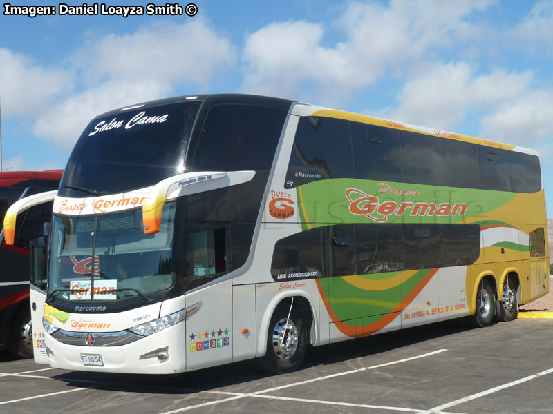 Marcopolo Paradiso G7 1800DD / Volvo B-430R / Buses Germán Duarte