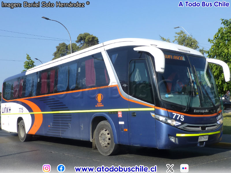 Marcopolo Viaggio G7 900 / Mercedes Benz O-500RS-1941 BlueTec5 / Link + (Al servicio de CODELCO División El Teniente)