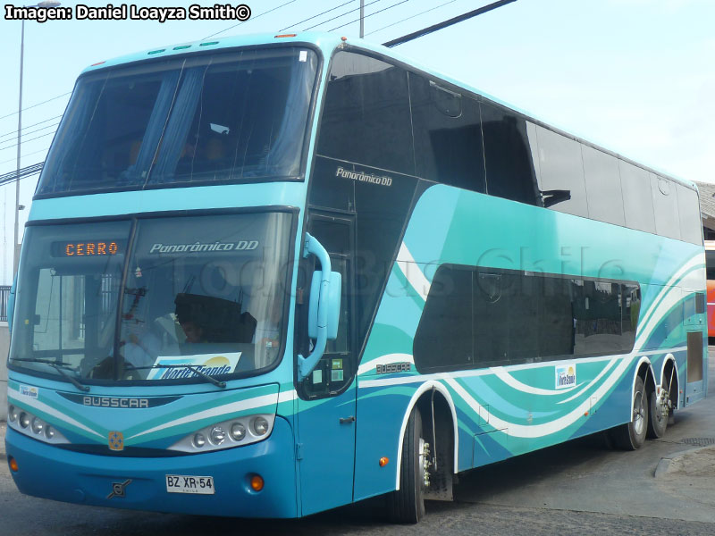 Busscar Panorâmico DD / Volvo B-12R / TranSantin