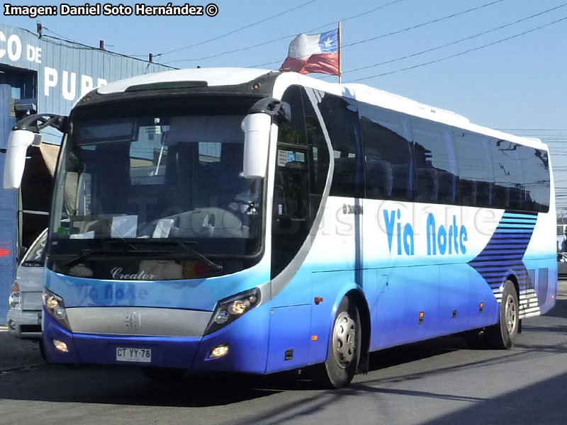 Zhong Tong Creator LCK6107H / Vía Norte