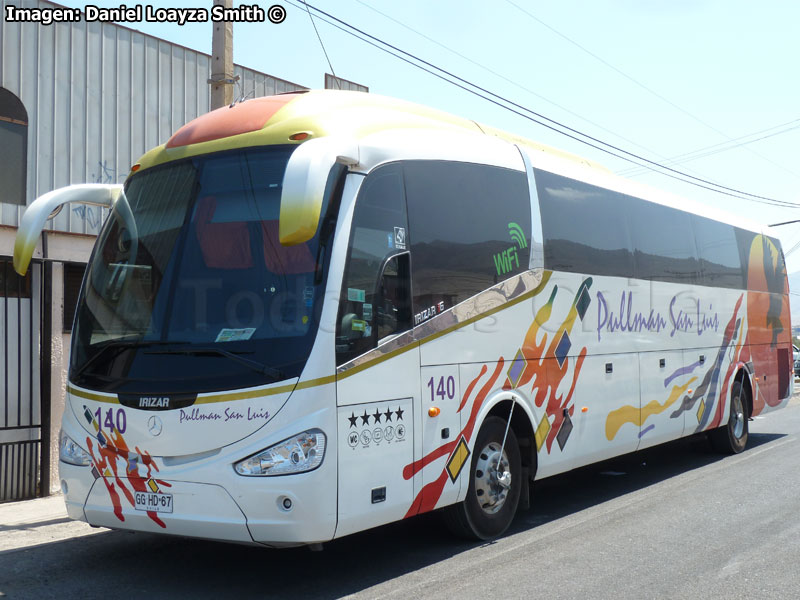 Irizar i6 3.70 / Mercedes Benz O-500RS-1836 / Pullman San Luis