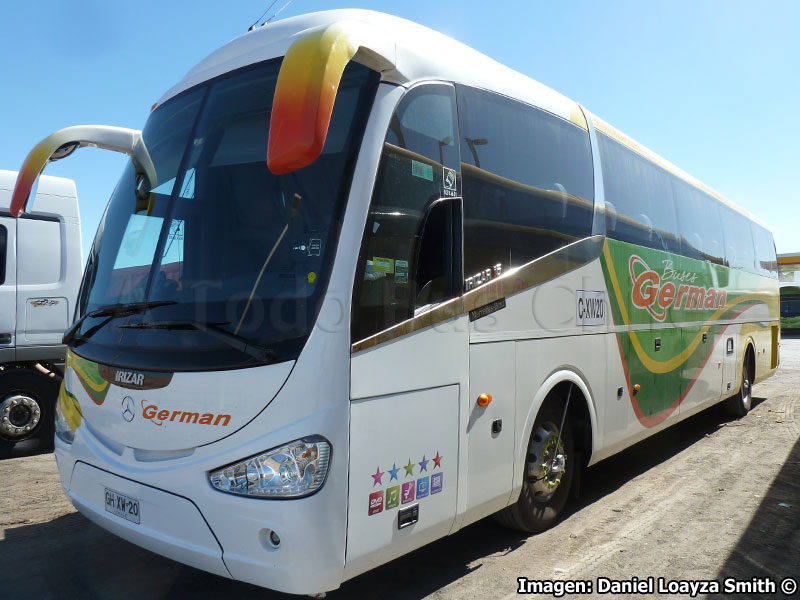 Irizar i6 3.70 / Mercedes Benz O-500RS-1836 BlueTec5 / Buses Germán Duarte