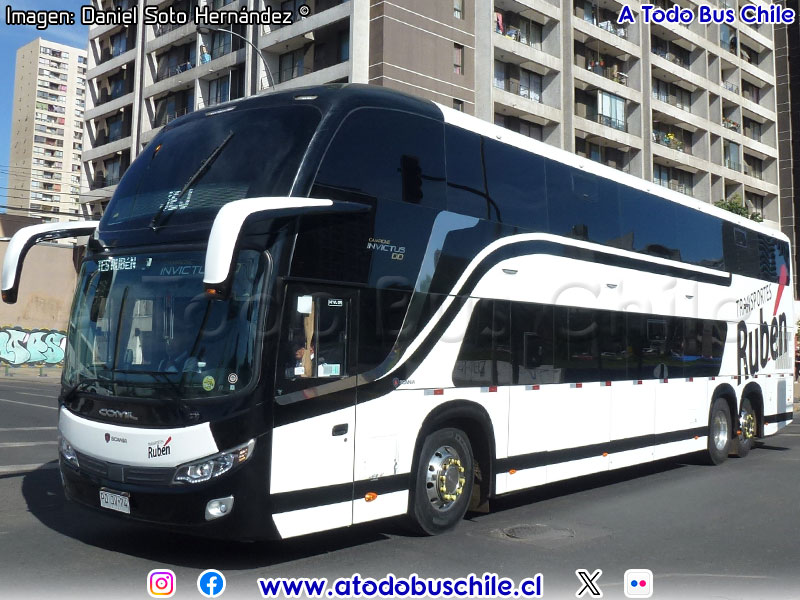 Comil Campione Invictus DD / Scania K-400B eev5 / Transportes Rubén