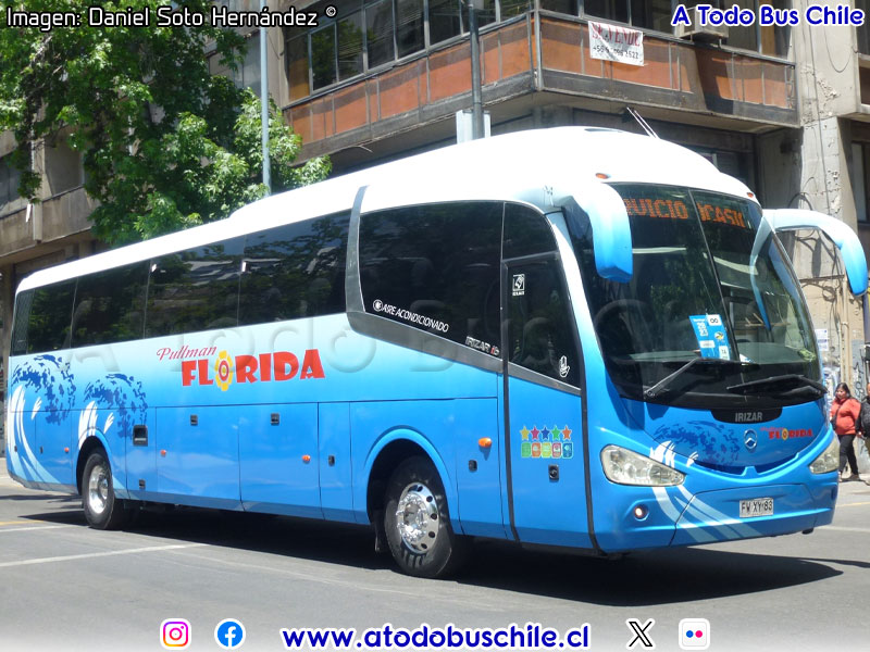 Irizar i6 3.70 / Mercedes Benz O-500RS-1836 / Pullman Florida (Al servicio de Panam Sports Chile 2023)