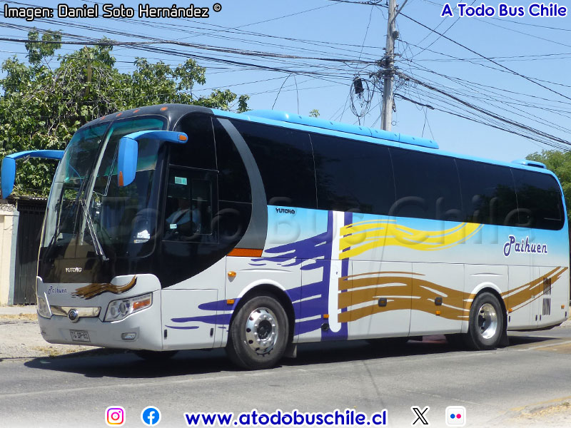 Yutong ZK6108HA Euro5 / Transportes Paihuén