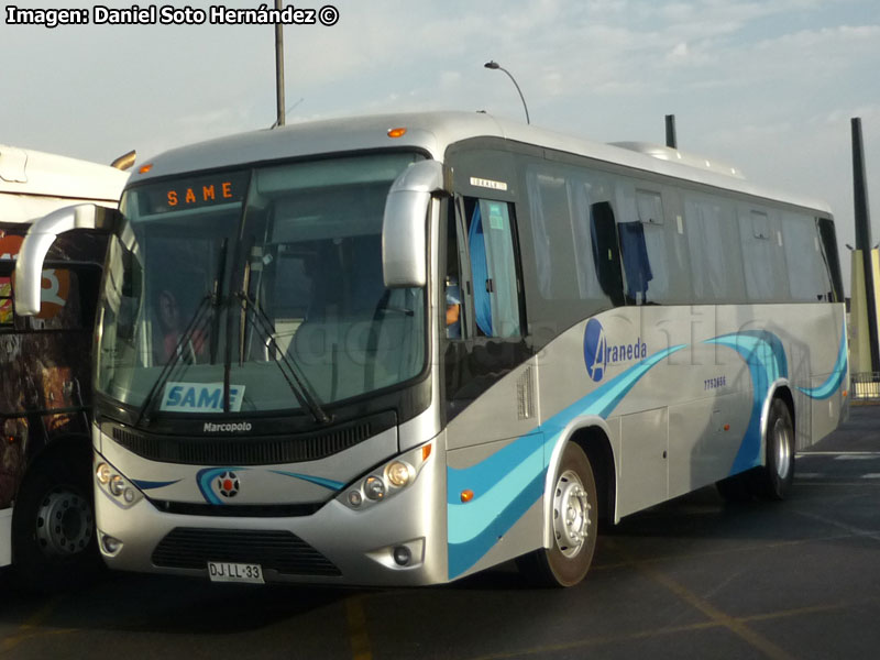 Marcopolo Ideale 770 / Mercedes Benz OF-1722 / Araneda Buses