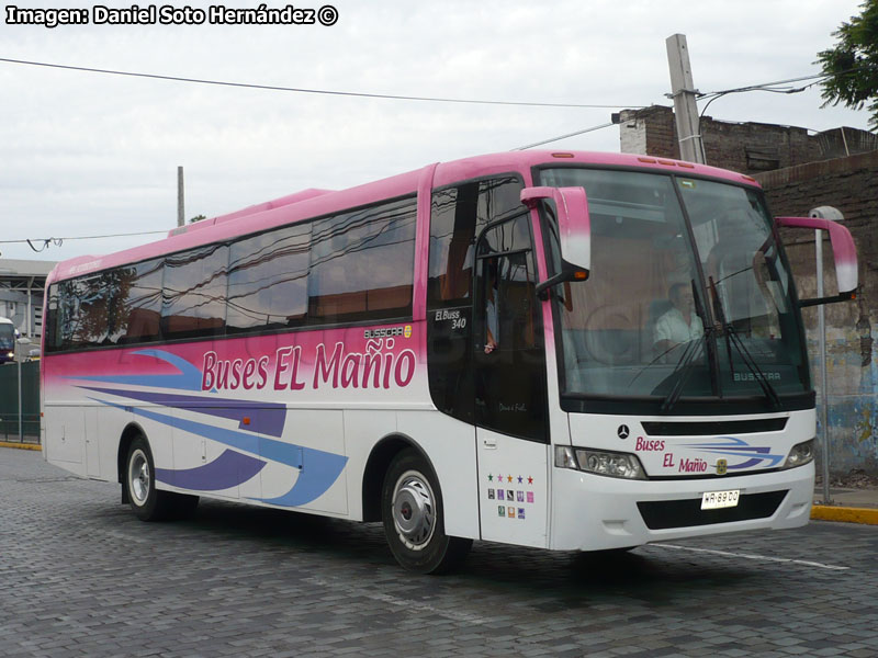 Busscar El Buss 340 / Mercedes Benz OF-1721 / Buses El Mañío