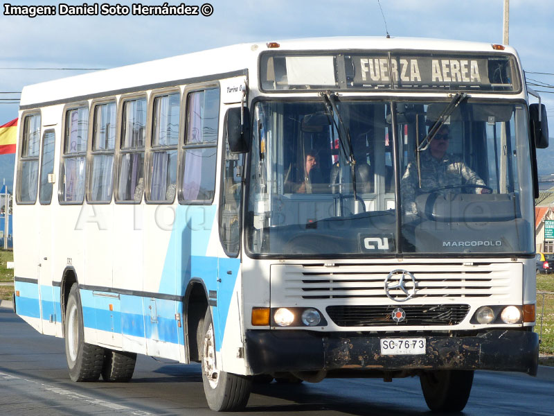 Marcopolo Torino GV / Mercedes Benz OF-1318 / Fuerza Aérea de Chile (IV Brigada Aérea)