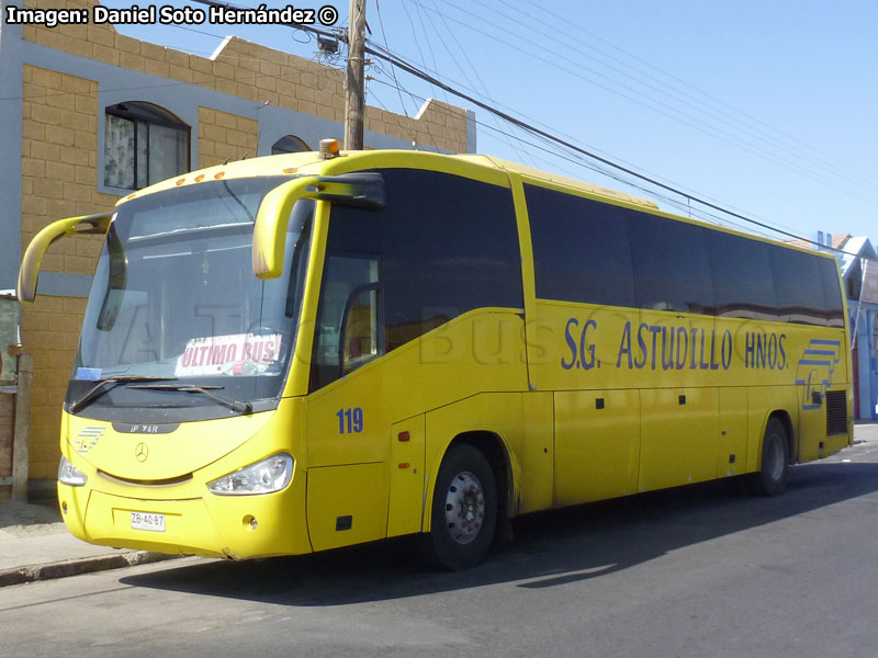 Irizar Century III 3.70 / Mercedes Benz O-400RSE / S.G. Astudillo Hermanos