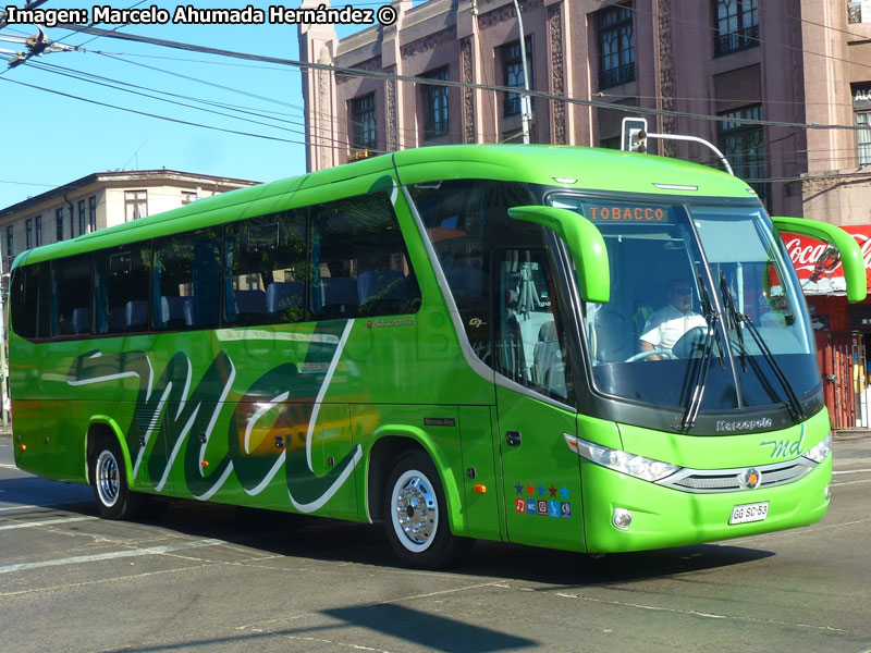 Marcopolo Viaggio G7 1050 / Mercedes Benz O-500R-1830 BlueTec5 / Meneses y Díaz MD (Al servicio de BAT Chile)