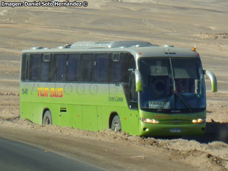 Marcopolo Andare Class 1000 / Mercedes Benz OH-1628L / Tur Bus (Al servicio de Yamana Gold)