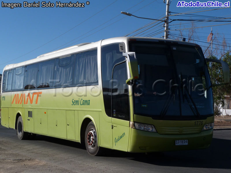 Busscar Vissta Buss LO / Scania K-340 / Avant S.A. (Al servicio de CODELCO División El Salvador)
