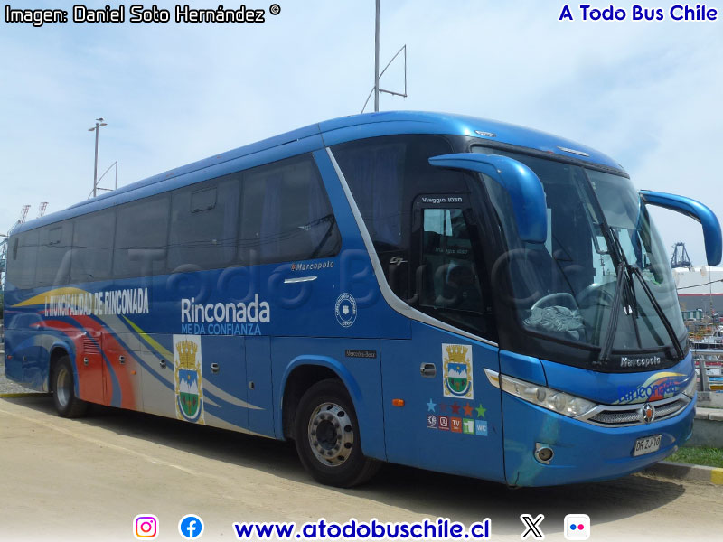 Marcopolo Viaggio G7 1050 / Mercedes Benz O-500RS-1836 / I. M. de Rinconada (Región de Valparaíso)