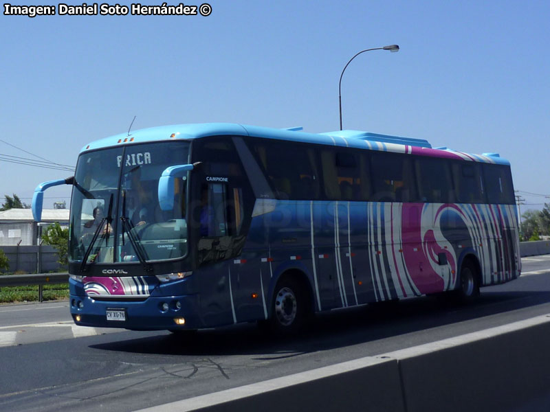 Comil Campione Vision 3.45 / Mercedes Benz O-500RS-1836 / Pullman Cuevas (Servicio Especial)