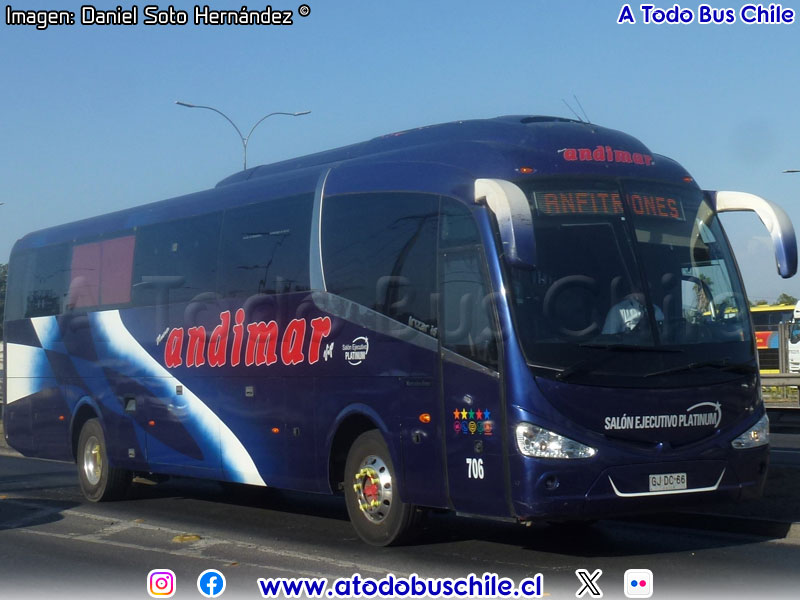 Irizar i6 3.70 / Mercedes Benz O-500RS-1836 BlueTec5 / Nueva Andimar