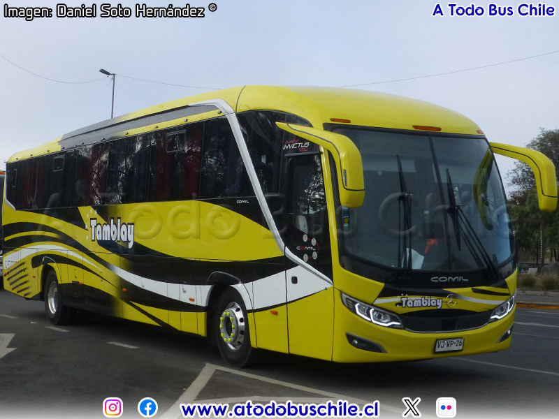 Comil Campione Invictus 1050 / Mercedes Benz O-500RS-1945 BlueTec5 / Buses Tamblay