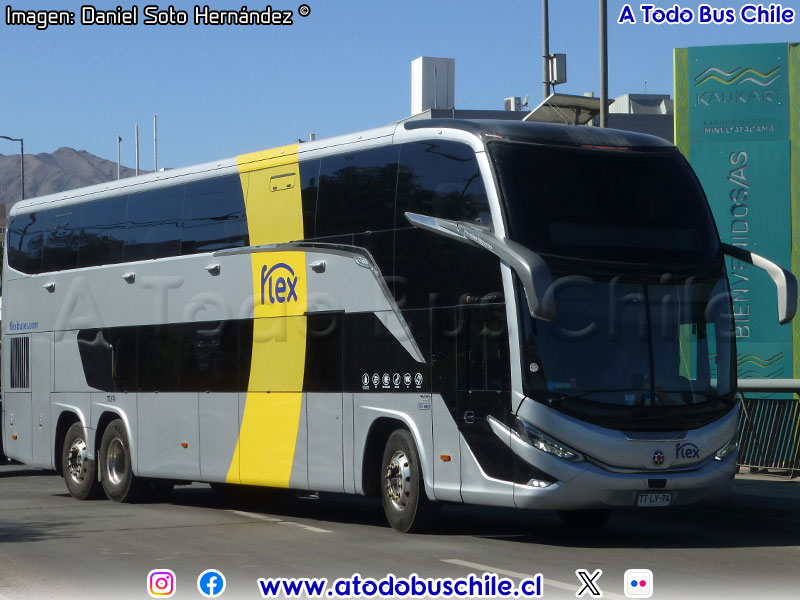 Marcopolo Paradiso G8 1800DD / Volvo B-450R Euro5 / Flex Transportes & Logística
