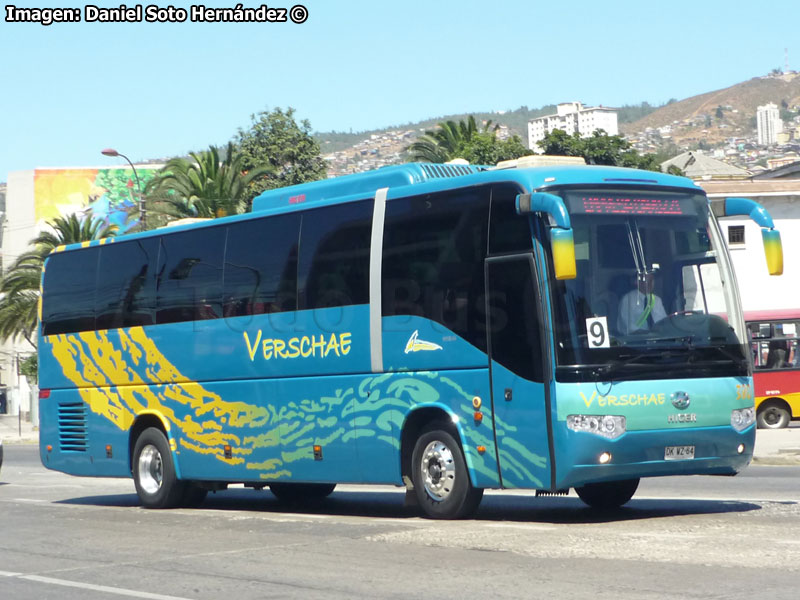 Higer Bus KLQ6119 (H110.45) / Flota Verschae (Al servicio de Empresas Carozzi S.A.)