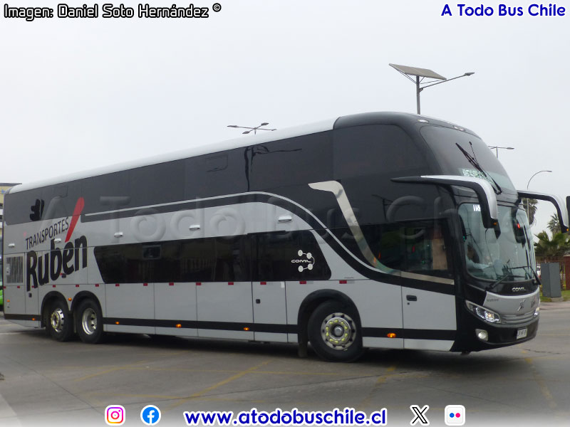 Comil Campione Invictus DD / Volvo B-450R Euro5 / Transportes Rubén