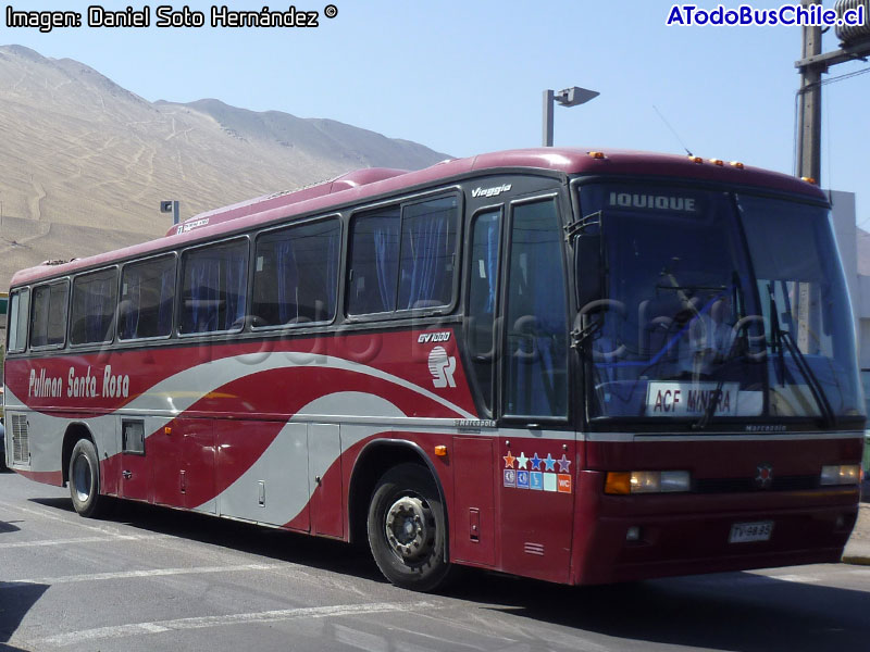 Marcopolo Viaggio GV 1000 / Mercedes Benz O-400RSE Eletrônico / Pullman Santa Rosa (Al servicio de ACF Minera)