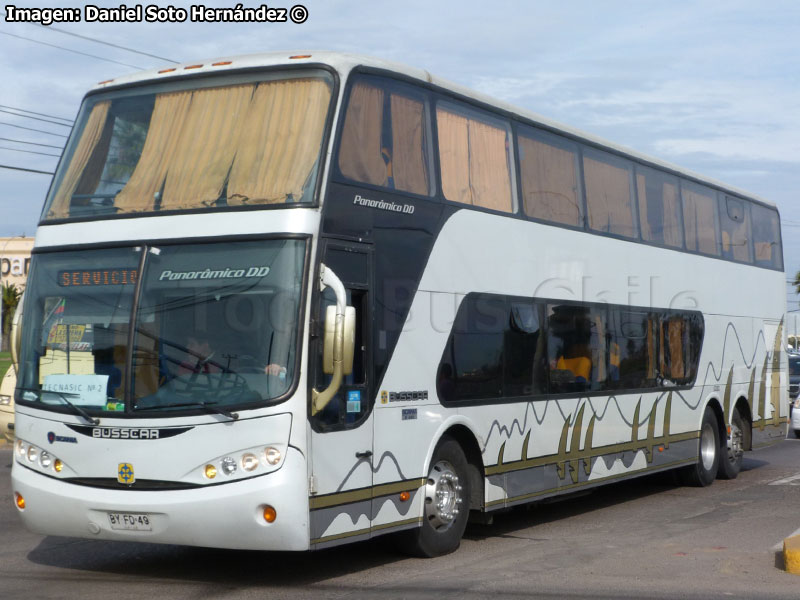 Busscar Panorâmico DD / Scania K-420 / TranSantin