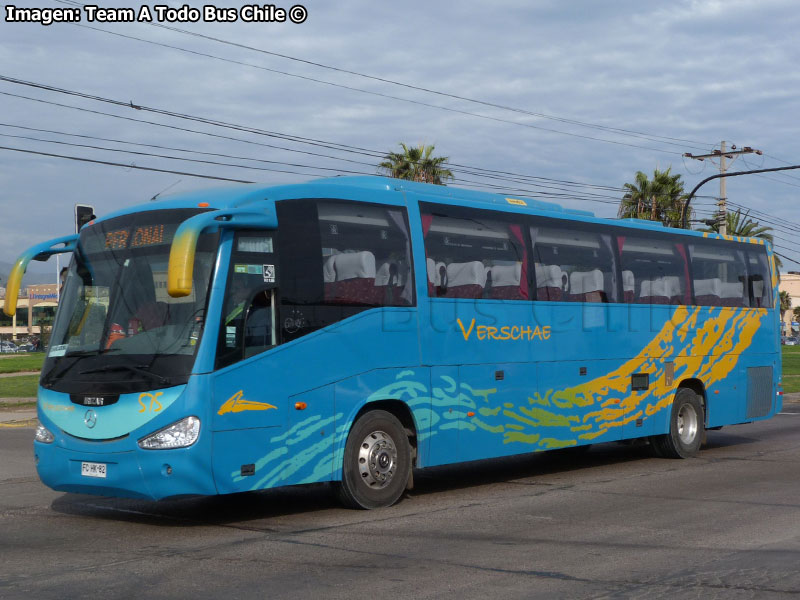 Irizar Century III 3.50 / Mercedes Benz OC-500RF-1842 / Flota Verschae (Al servicio de CAP El Romeral)