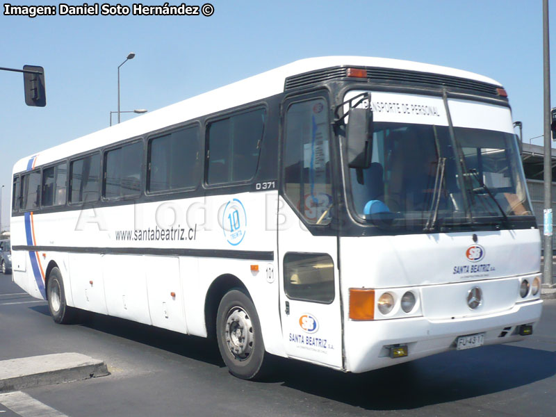 Mercedes Benz O-371RS / Constructora Santa Beatriz S.A.