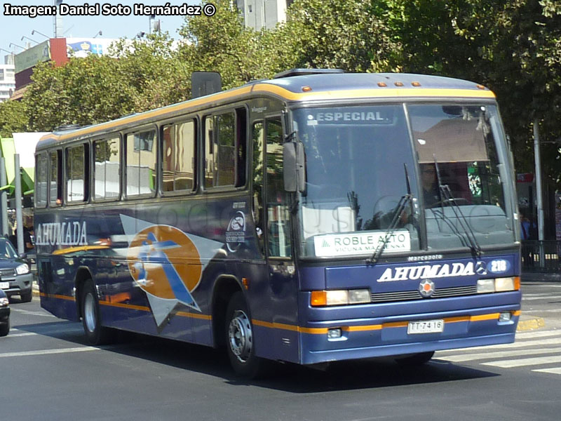 Marcopolo Viaggio GV 1000 / Mercedes Benz O-400RSE / Ahumada (Al servicio de CMPC)