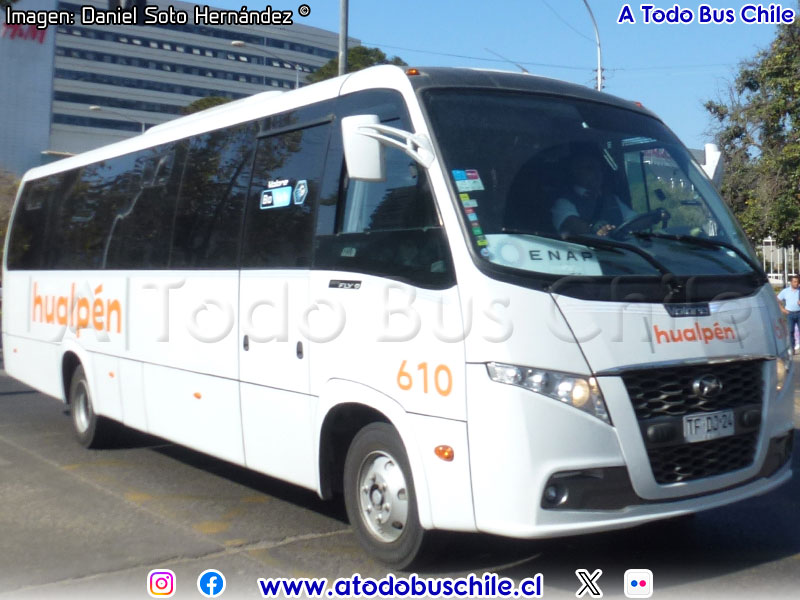 Volare Fly 9 / Agrale MA-9.2 Euro V / Buses Hualpén (Al servicio de ENAP Refinería Concón)