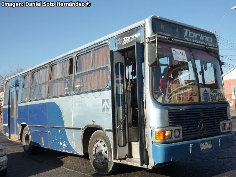 Marcopolo Torino / Mercedes Benz OF-1115 / Particular (Al servicio de Soc. Agrícola Santa Elvira)