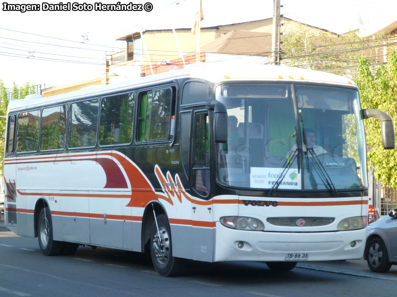 Comil Campione 3.45 / Volvo B-7R / Buses Cáriz