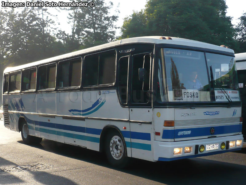 Marcopolo Viaggio GIV 800 / Mercedes Benz OH-1318 / Buses A.P. (Al servicio de Alimentos Fosko S.A.)