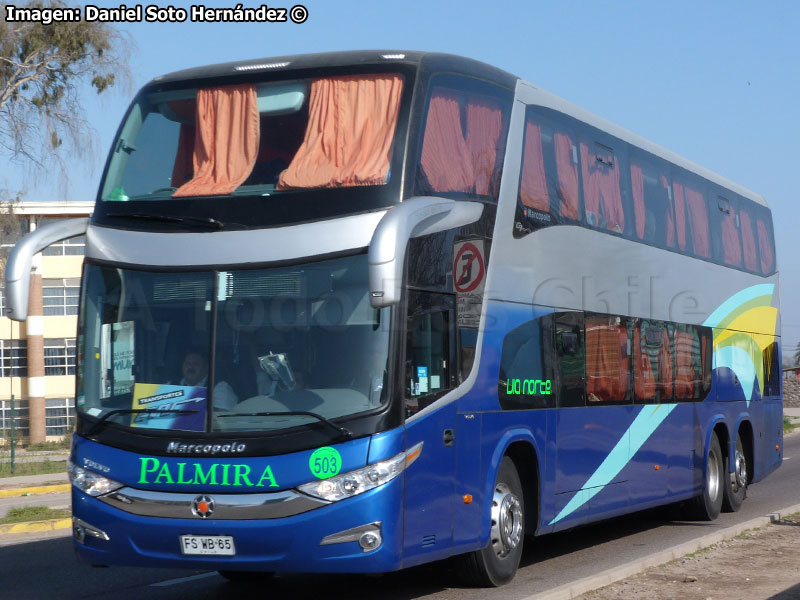 Marcopolo Paradiso G7 1800DD / Volvo B-430R / Pullman Palmira (Al servicio de Transportes CVU)