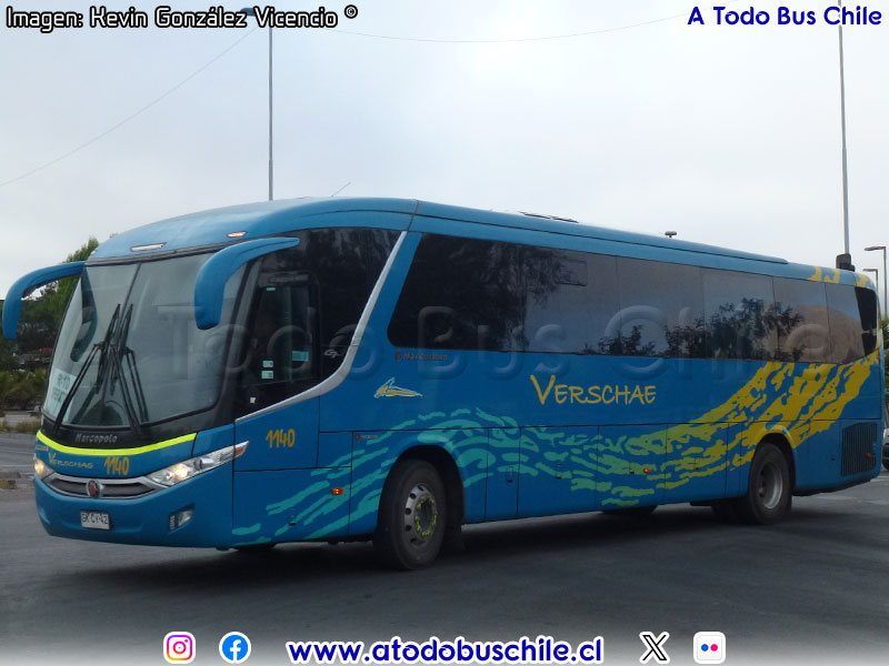 Marcopolo Viaggio G7 900 / Scania K-310B eev5 / Flota Verschae