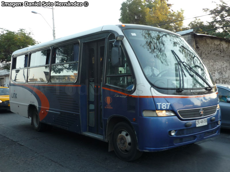 Marcopolo Senior G6 / Mercedes Benz LO-915 / Link (Al servicio de CODELCO División El Teniente)