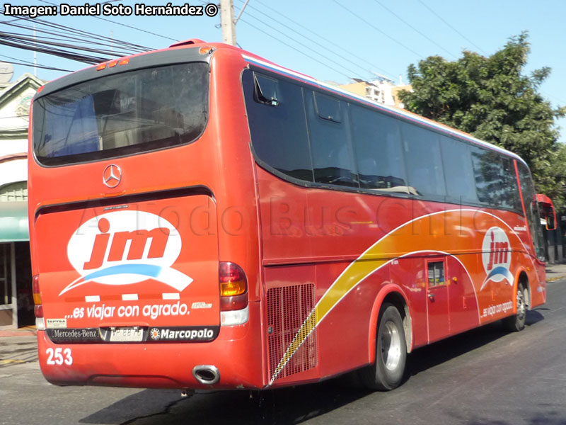 Marcopolo Paradiso G6 1200HD / Mercedes Benz O-400RSE / Buses JM (Al servicio de CODELCO División Andina)