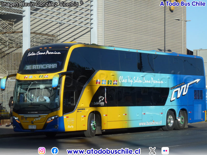 Busscar Vissta Buss DD / Scania K-440B eev5 / Transportes CVU