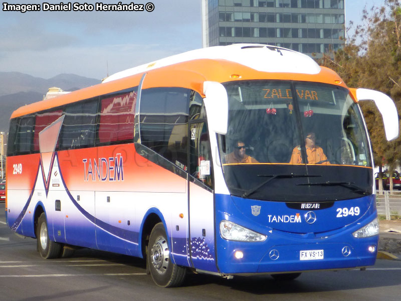 Irizar i6 3.70 / Mercedes Benz OC-500RF-1842 / Tandem (Al servicio de Barrick Gold Zaldívar)