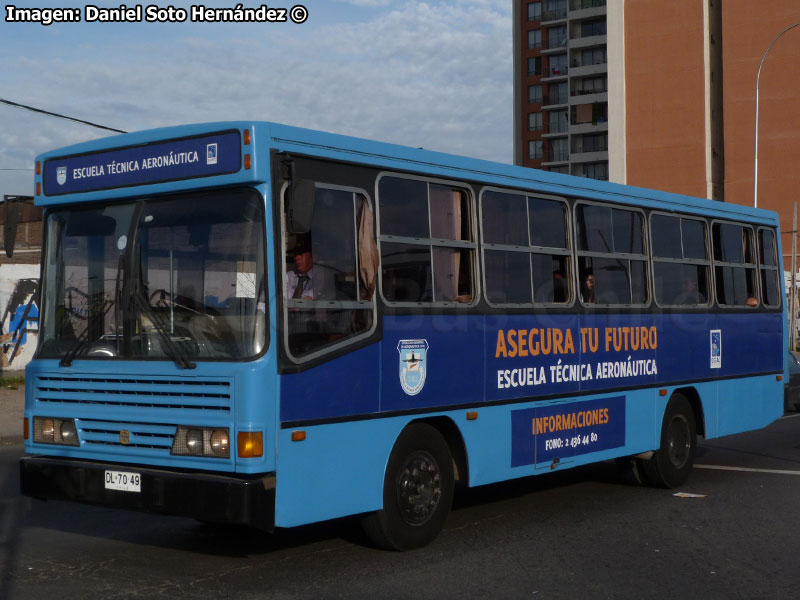 Busscar Urbanus / Mercedes Benz OF-1115 / Escuela Técnica Aeronáutica DGAC Chile