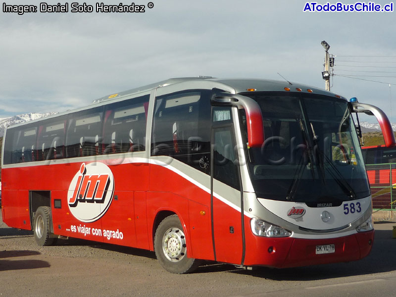 Irizar Century III 3.50 / Mercedes Benz OC-500RF-1842 / Buses JM (Al servicio de CODELCO División Andina)