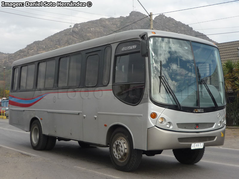 Comil Versatile / Mercedes Benz OF-1720A / Ejército de Chile (II y III División)