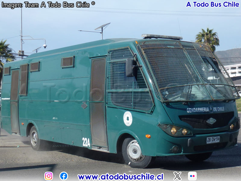 TMG Bicentenario / Mercedes Benz LO-916 BlueTec5 / Gendarmería de Chile