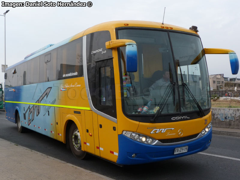 Comil Campione 3.45 / Mercedes Benz O-500RS-1836 / Transportes CVU