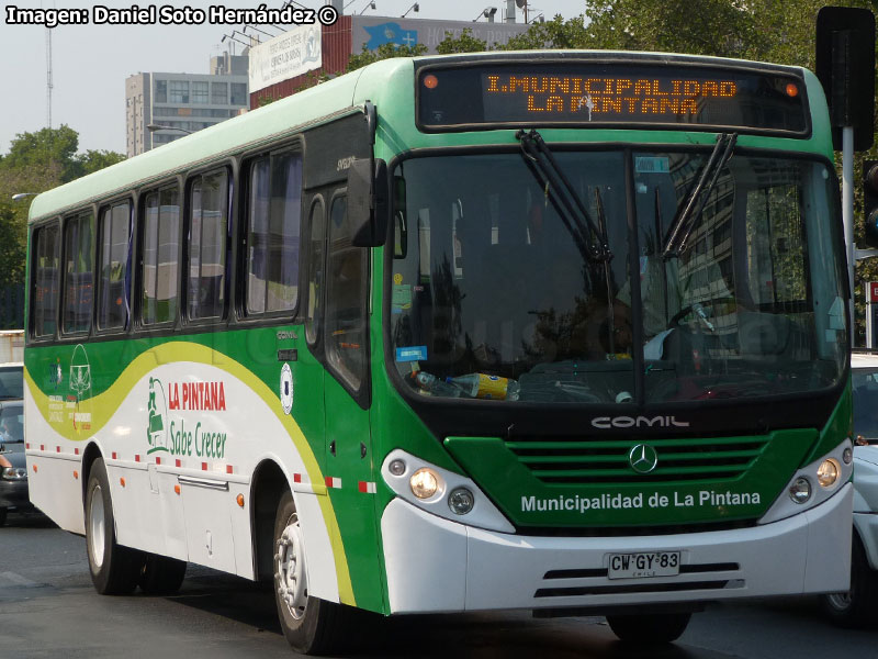 Comil Svelto / Mercedes Benz OF-1722 / I. M. de La Pintana (Area Metropolitana)