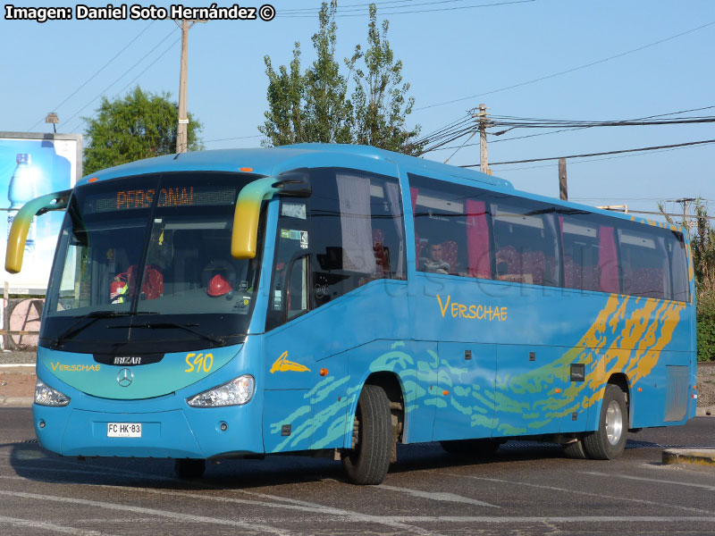 Irizar Century III 3.50 / Mercedes Benz OC-500RF-1842 / Flota Verschae